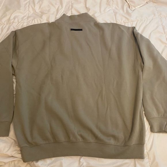 Essentials Fear of God PullOver Pistachio MockNeck - Picture 3 of 6